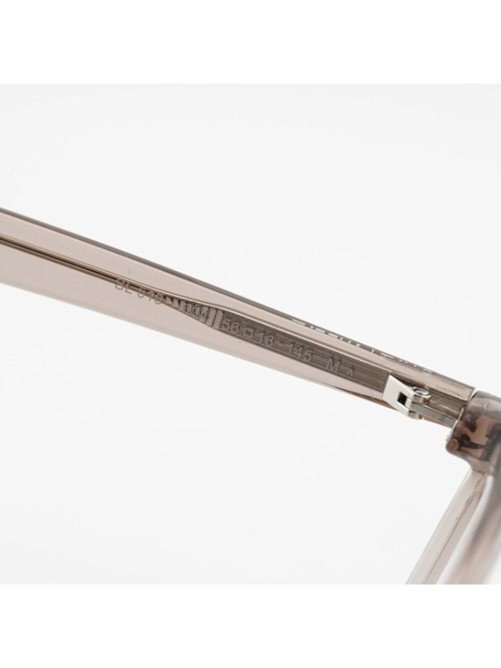 Saint Laurent SL518 004 Eyeglasses Brown 56mm Square Frame - Picture 7 of 11